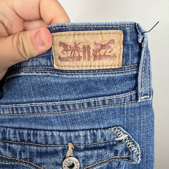 Levi’s 515 Boot cut low mid rise blue jeans - Picture 6 of 9